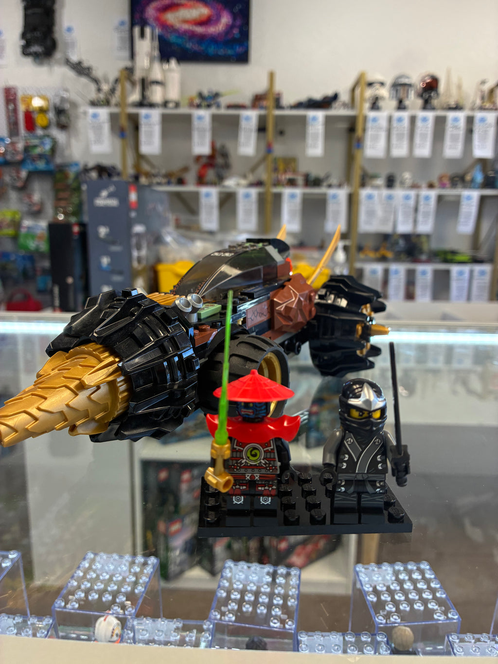 70502 NINJAGO Cole’s Earth Driller - Used