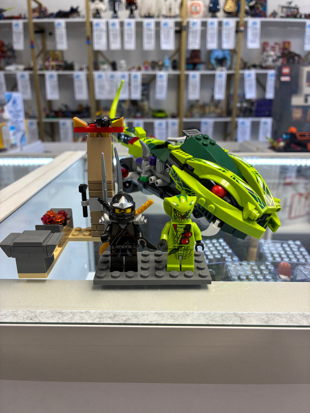 9447 NINJAGO Lasha’s Bite Cycle- Used