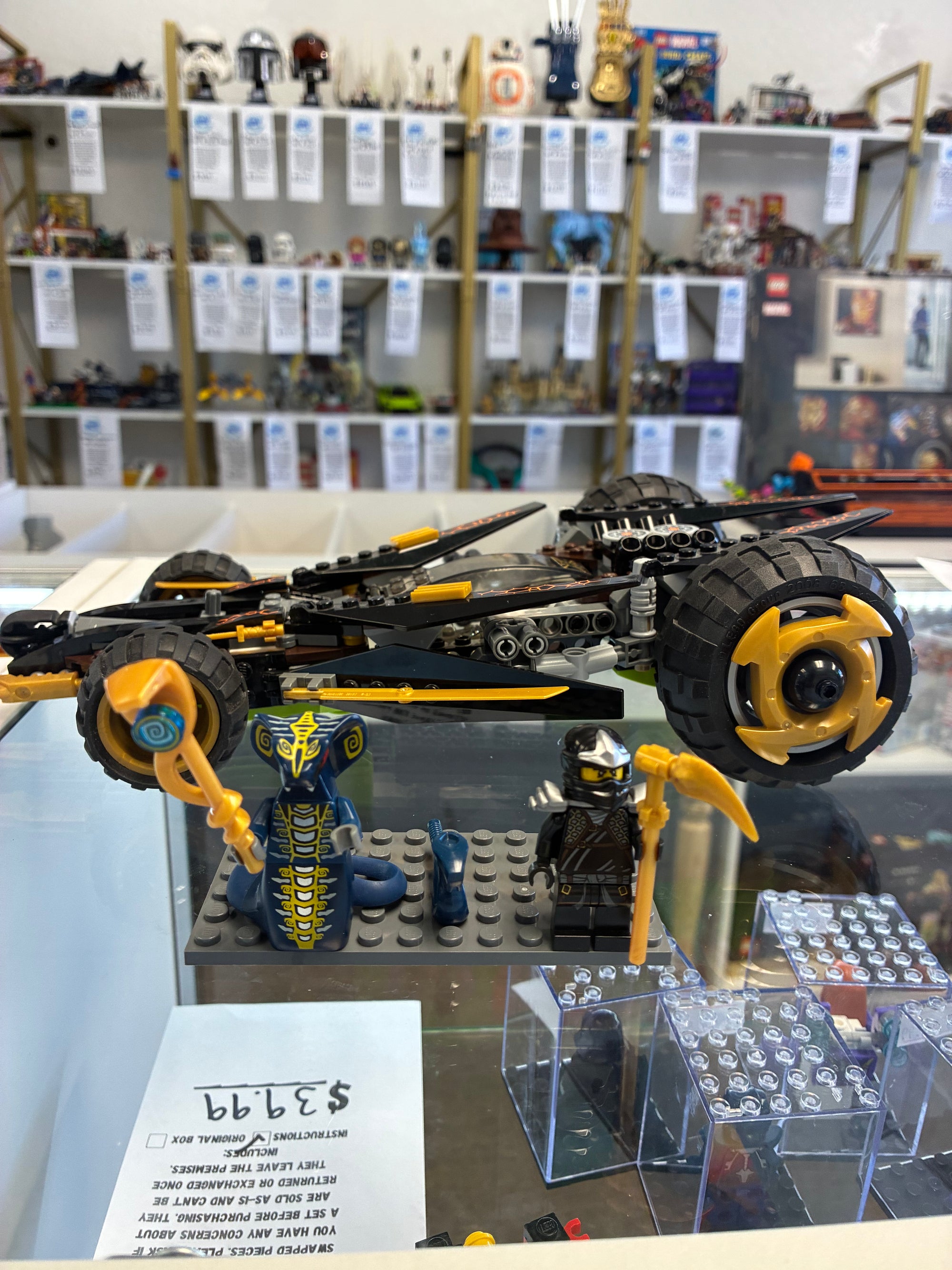 9444 NINJAGO Cole’s Tread Assault - Used