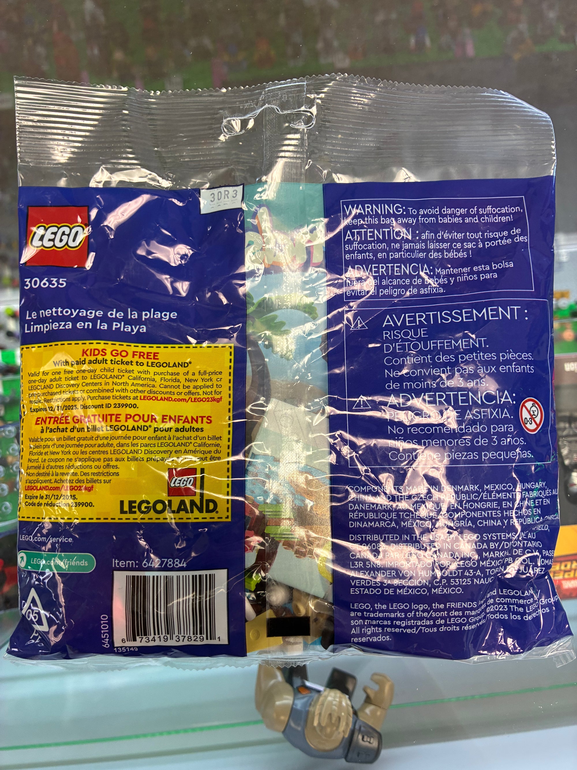 30635 Beach Cleanup Poly Bag - Sealed