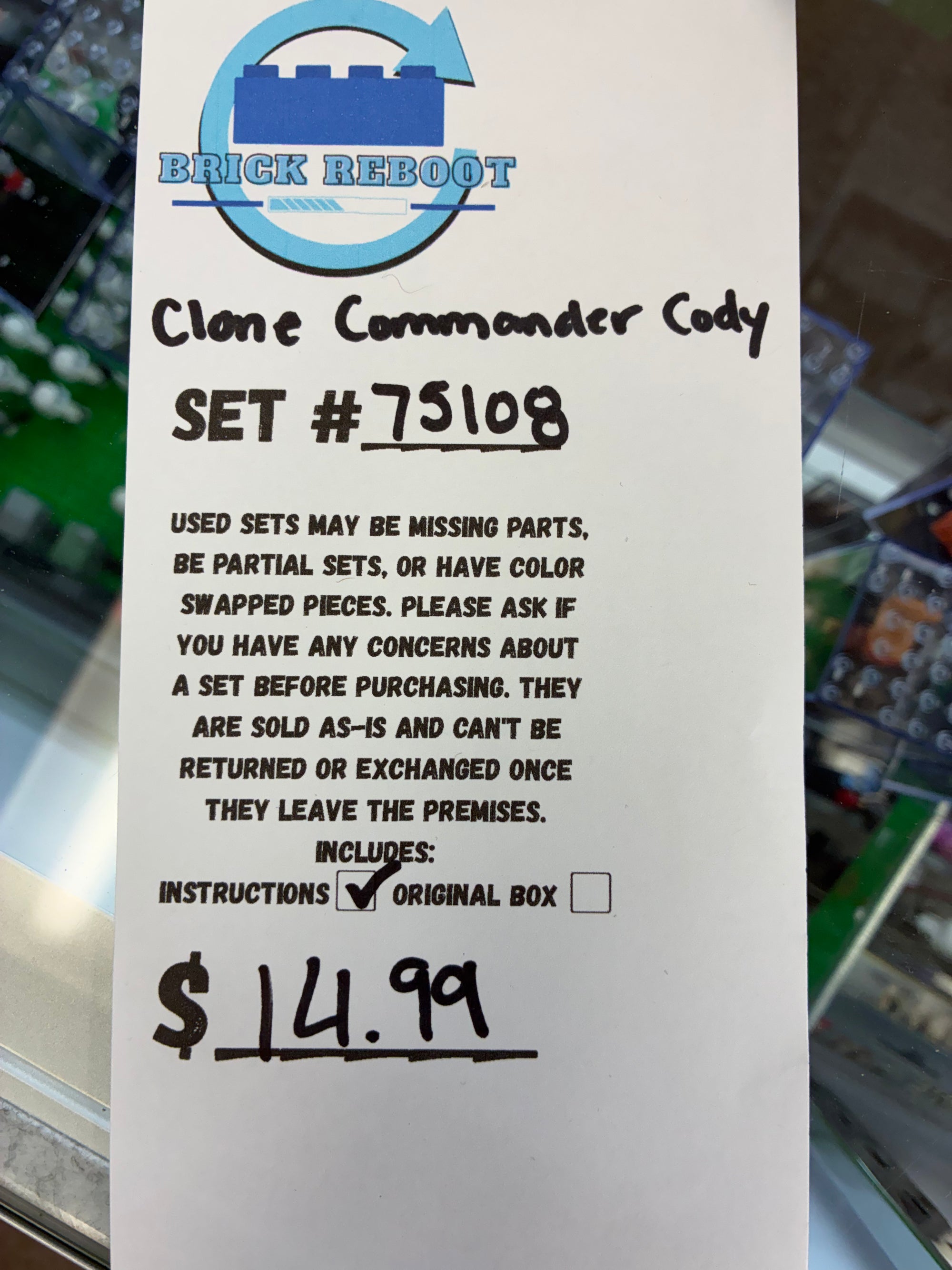 75108 Clone Commander Cody - Used