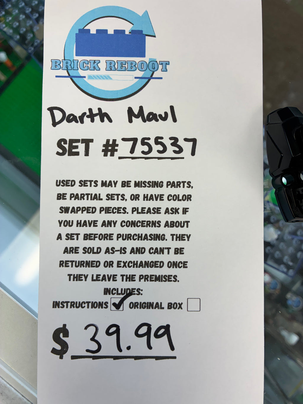 75537 Darth Maul - Used