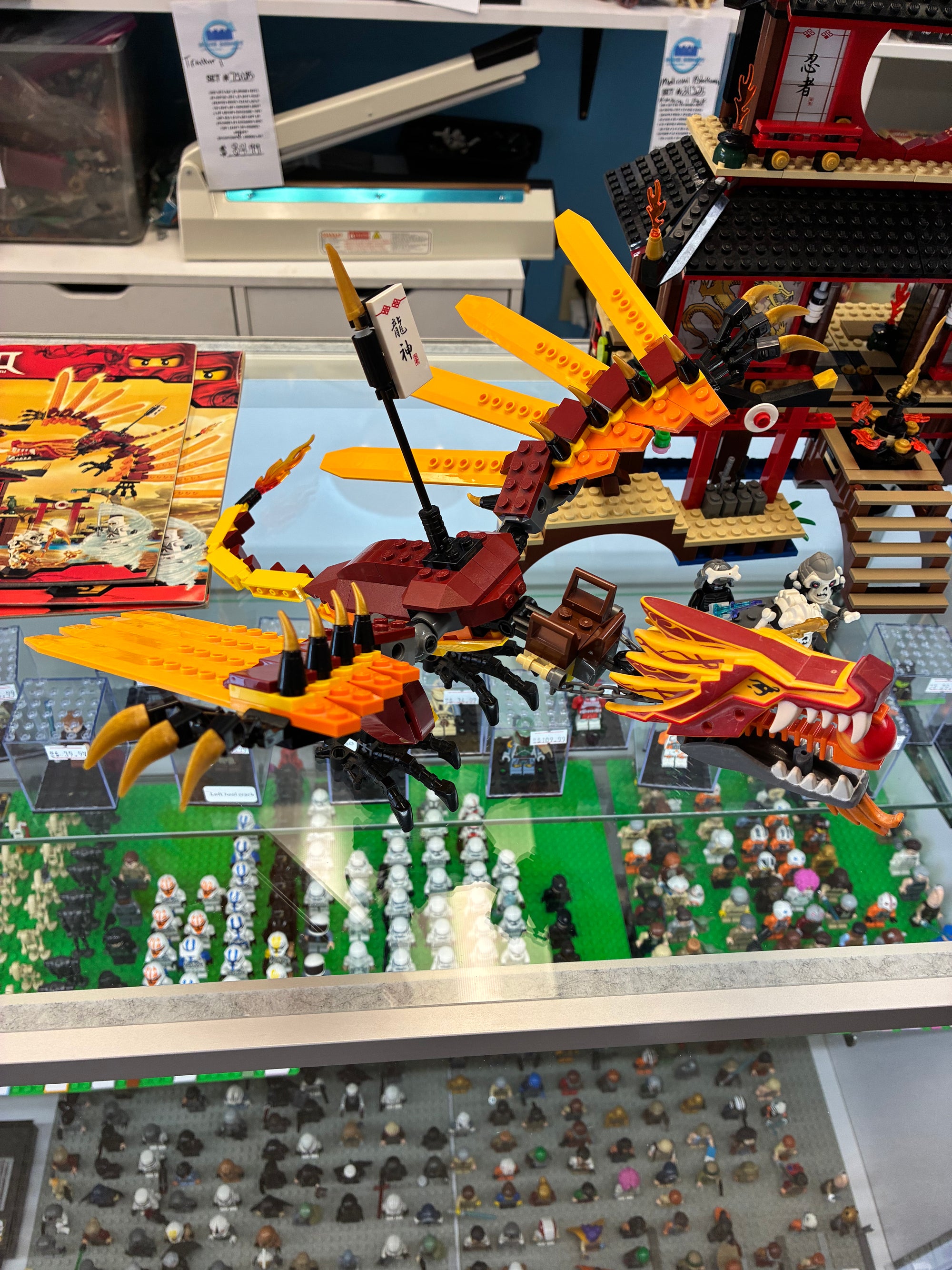 2507 Ninjago: Fire Temple - Used