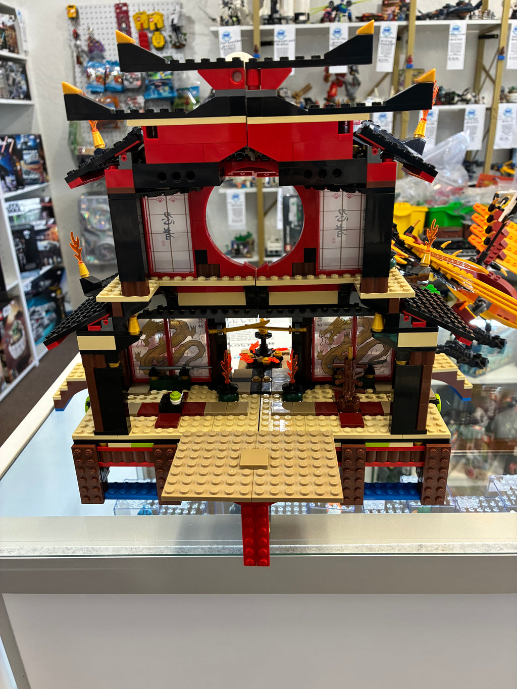 2507 Ninjago: Fire Temple - Used