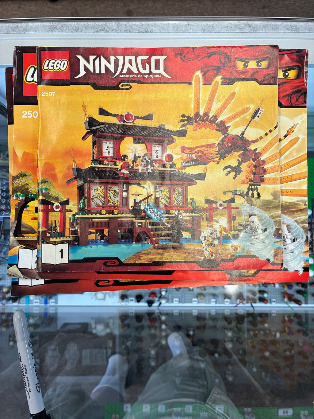 2507 Ninjago: Fire Temple - Used