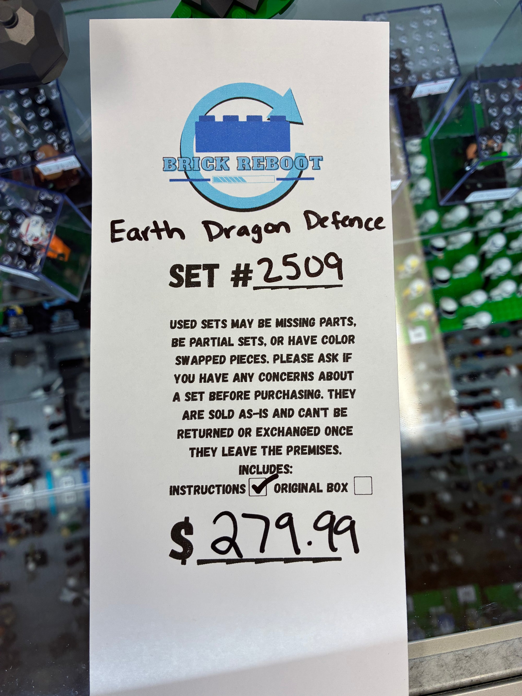 2509 Ninjago: Earth Dragon Defense - Used
