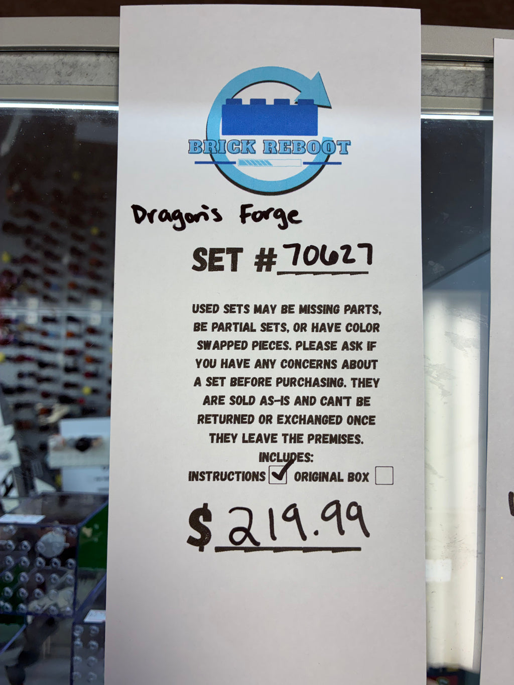 70627 Ninjago: Dragon’s Forge - Used