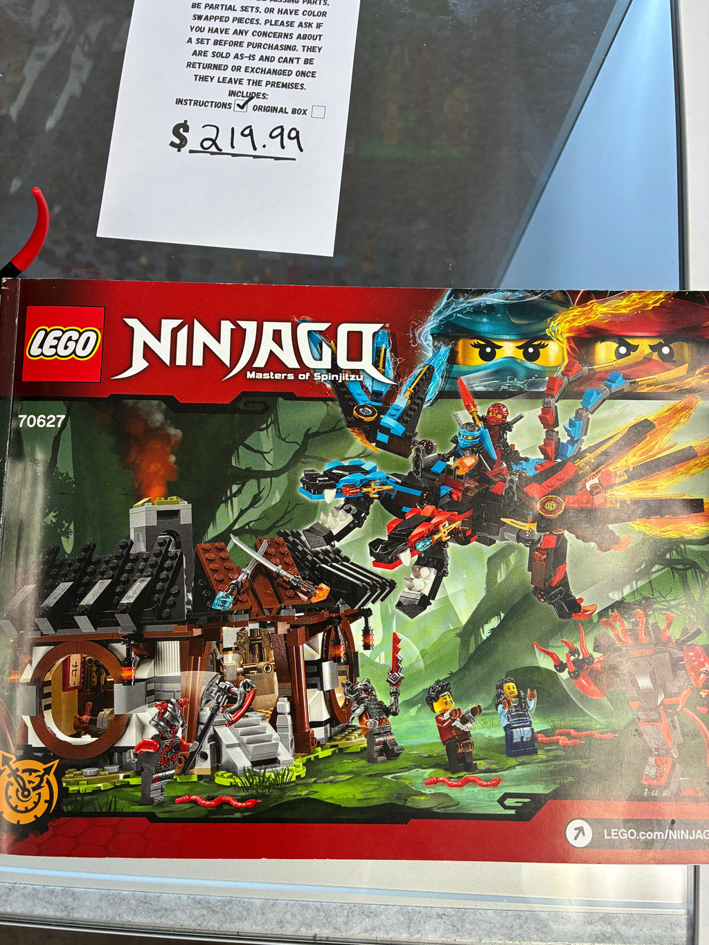 70627 Ninjago: Dragon’s Forge - Used