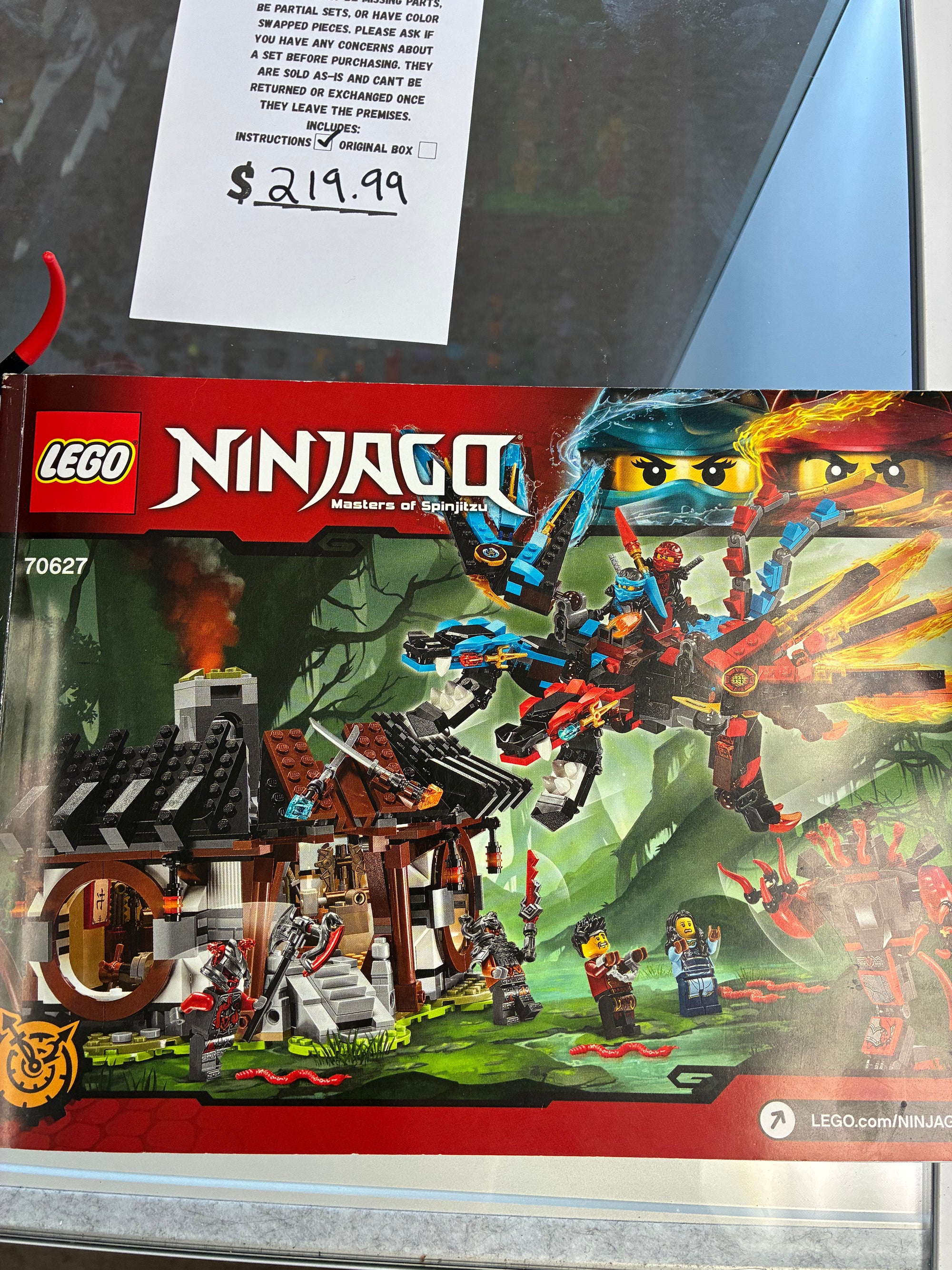 70627 Ninjago: Dragon’s Forge - Used