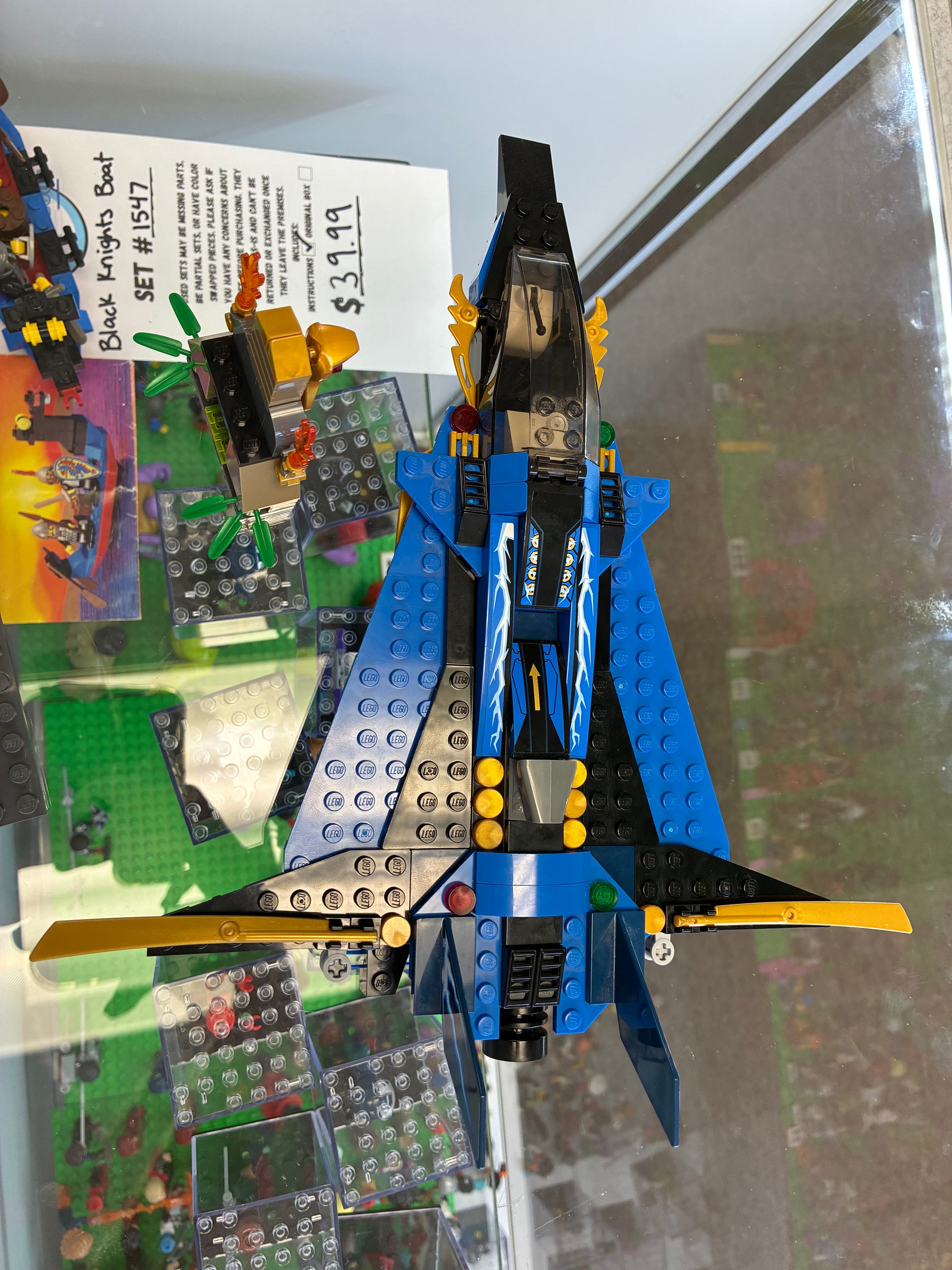 9442 Ninjago: Jay’s Storm Fighter - Used