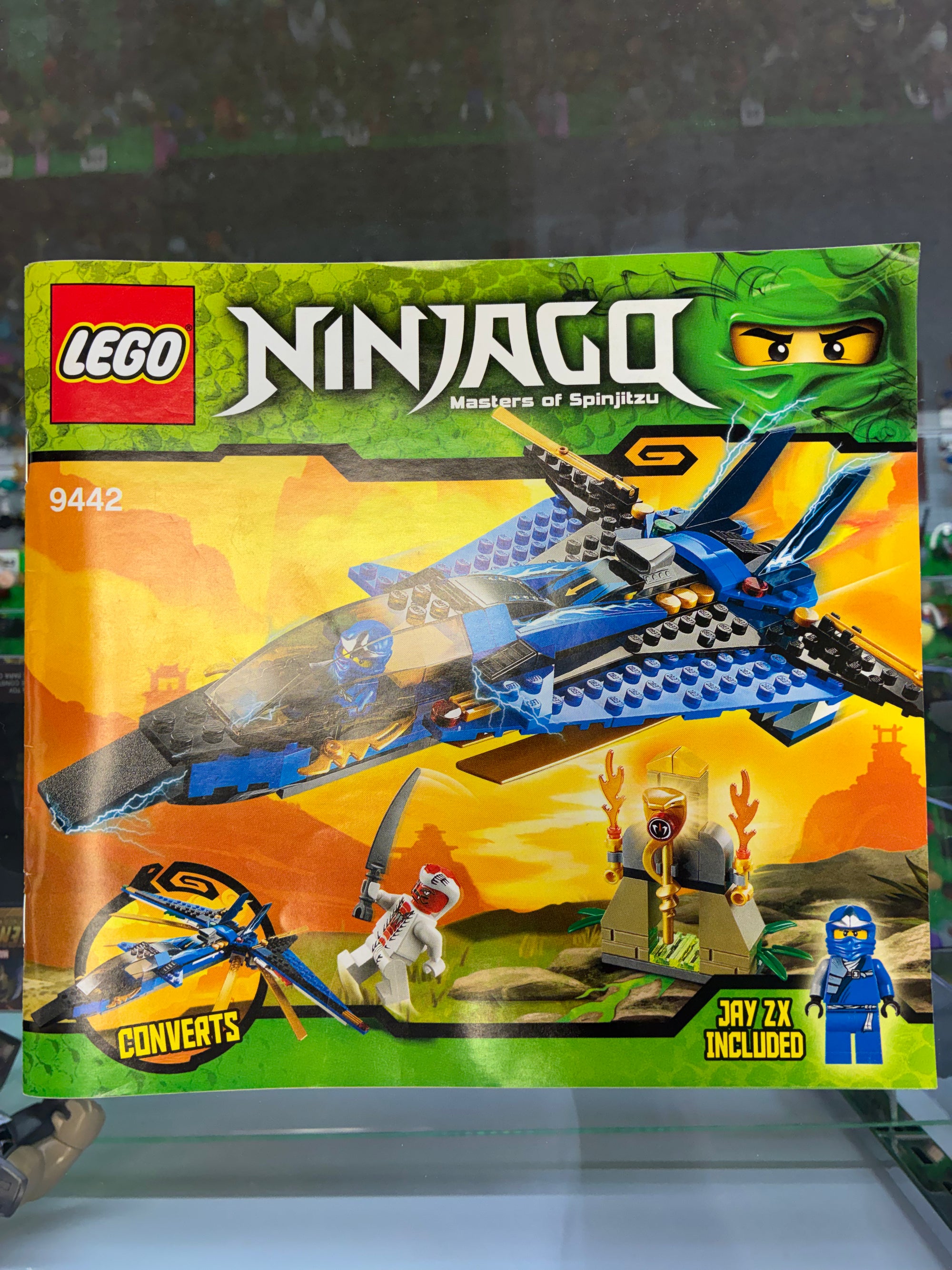 9442 Ninjago: Jay’s Storm Fighter - Used