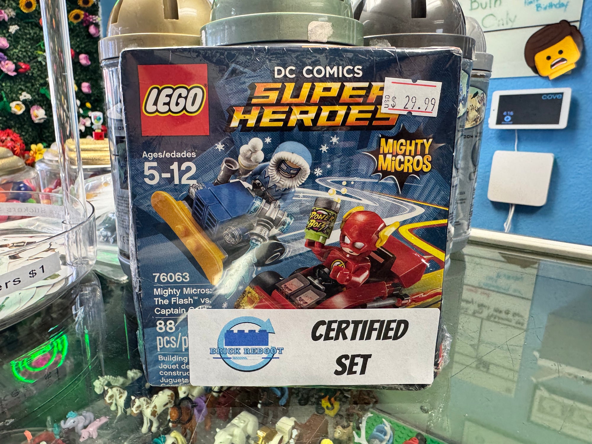 76063 Mighty Micros The Flash vs. Captain Cold - Certified