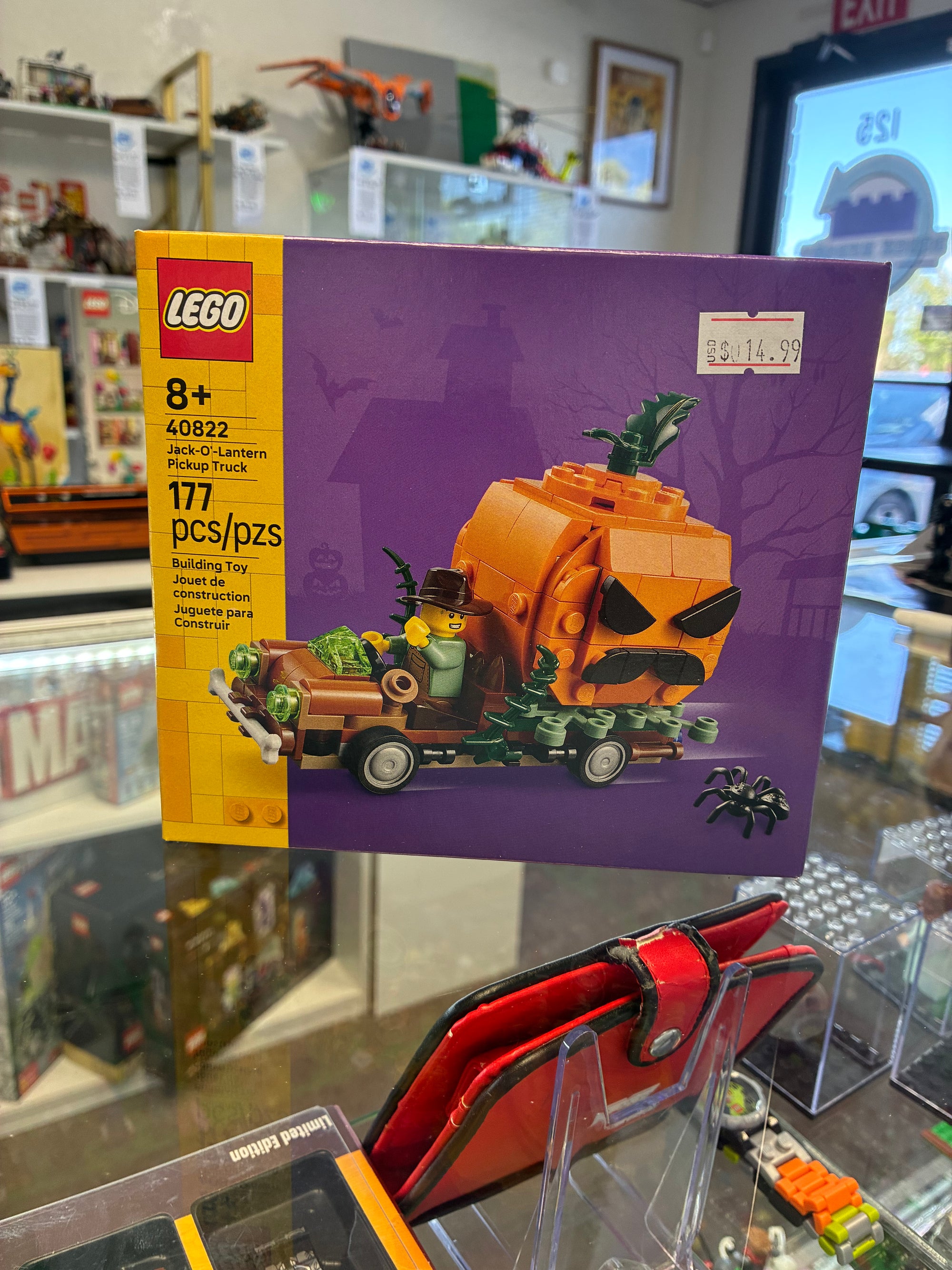 40822 Jack-O-Lanturn Pickup Truck - Sealed