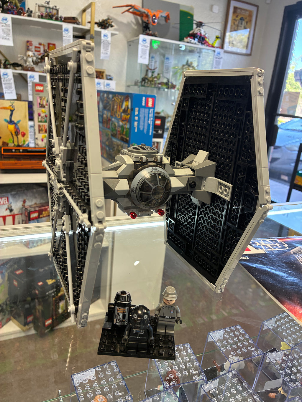 9492 Star Wars: Tie Fighter *MISSING 1 FIG* - Used