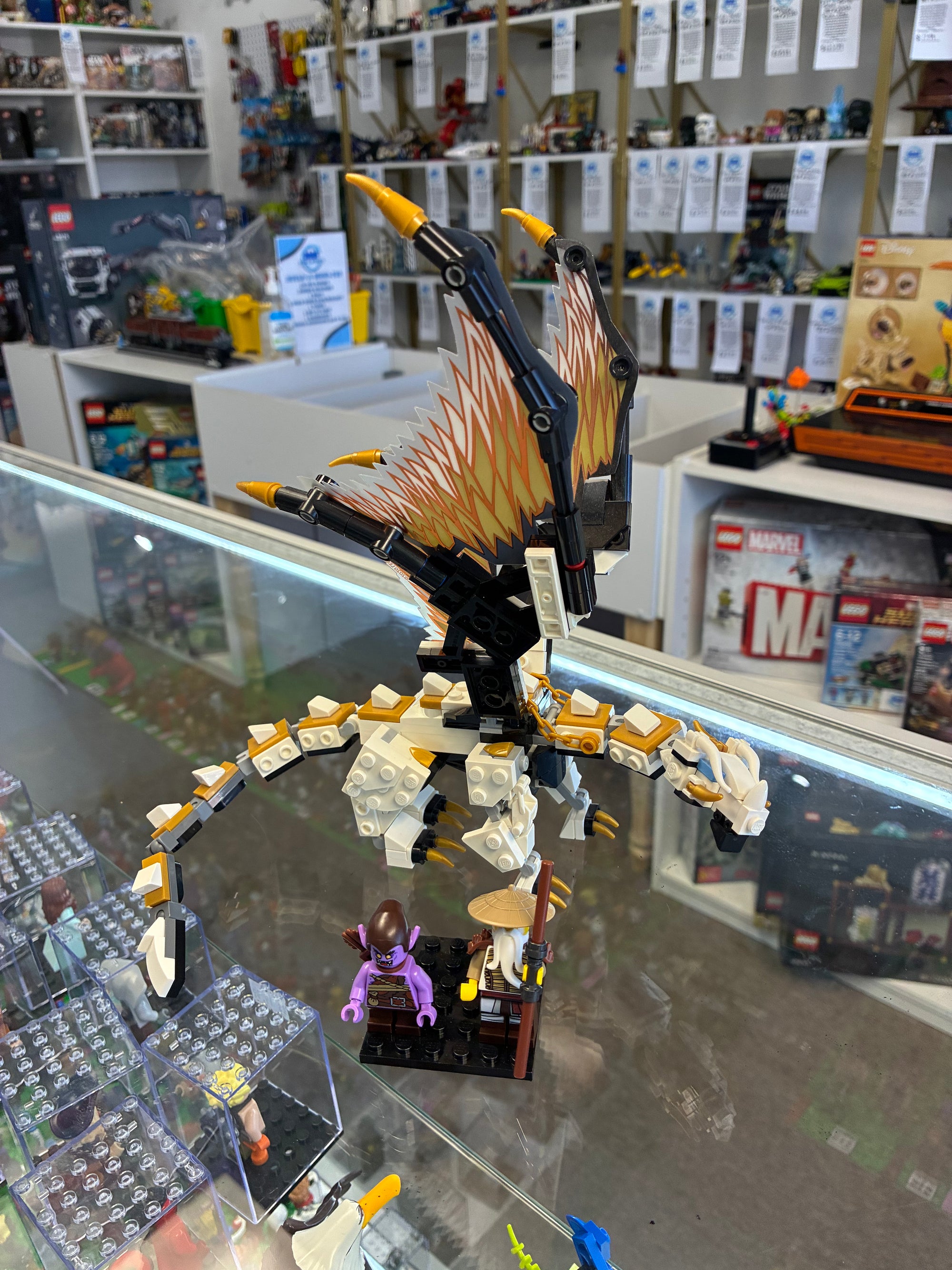 71718 Ninjago: Wu’s Battle Dragon *NO SIDE BUILD* - Used