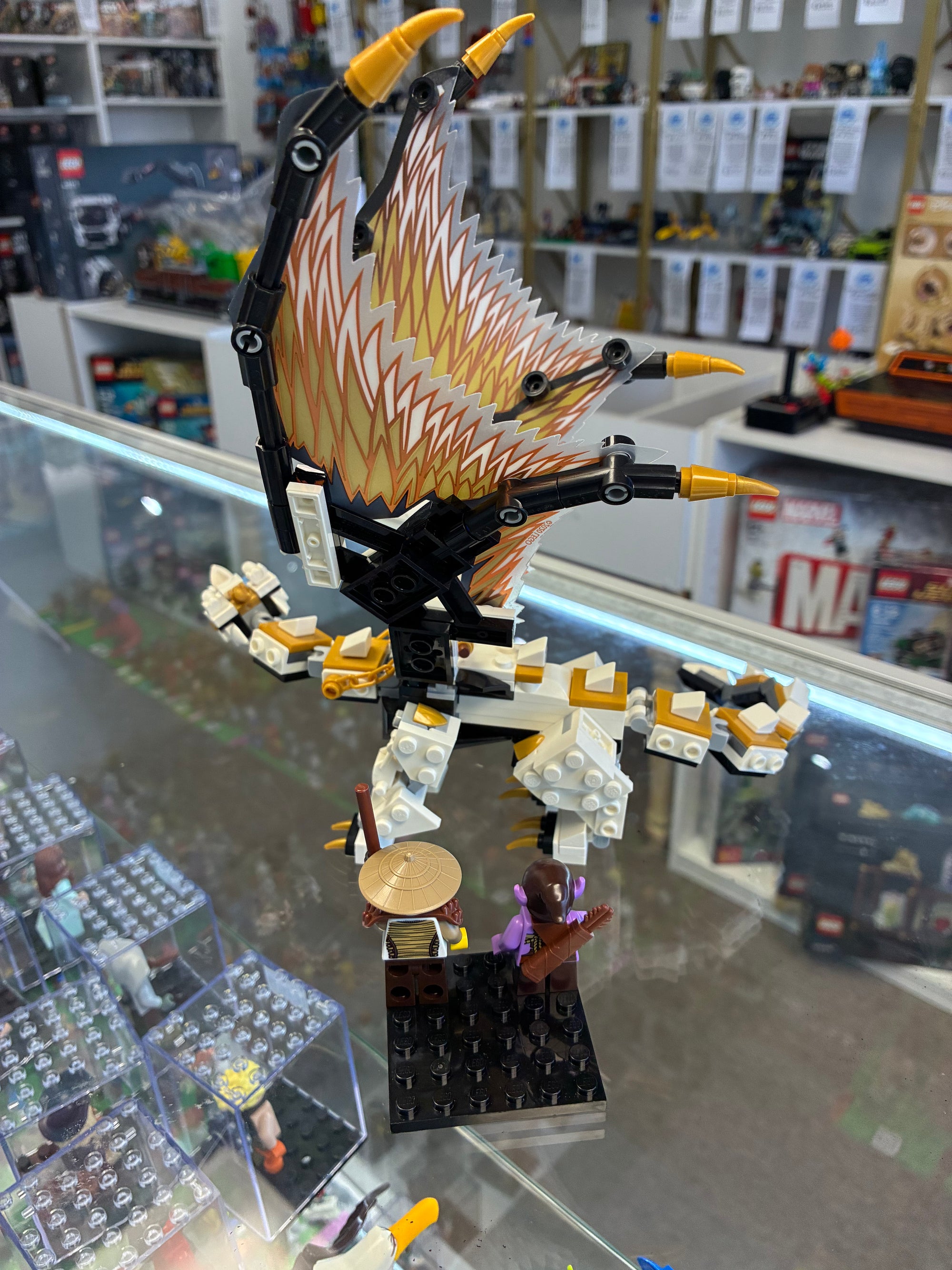 71718 Ninjago: Wu’s Battle Dragon *NO SIDE BUILD* - Used
