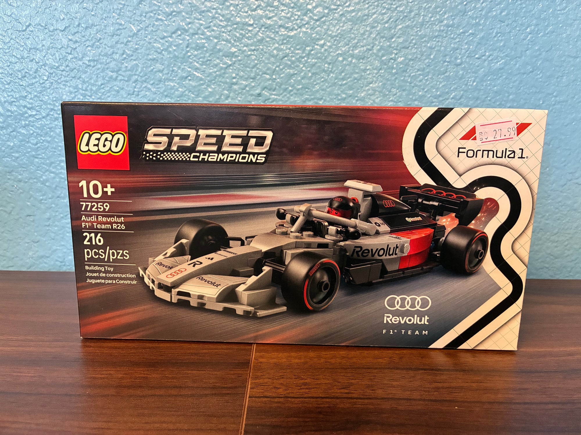 77259 Speed Champions Audi Revolut F1 Team R26 - Sealed