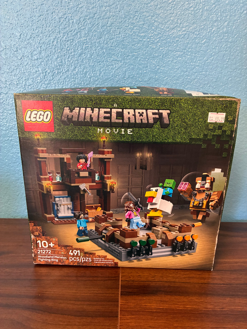 21272 Minecraft Woodland Mansion Fighting Ring - Sealed