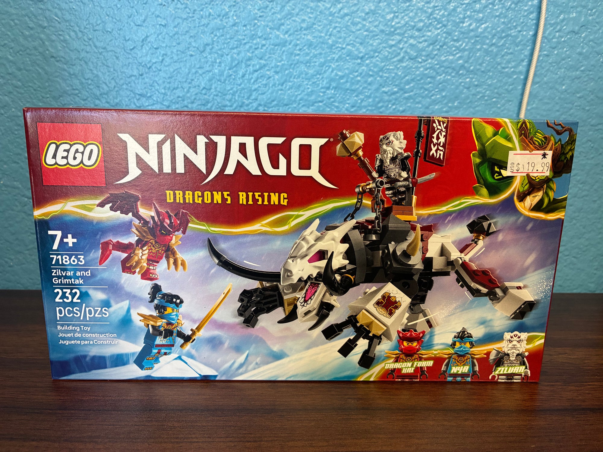 71863 Ninjago Zilvar and Grumman - Sealed