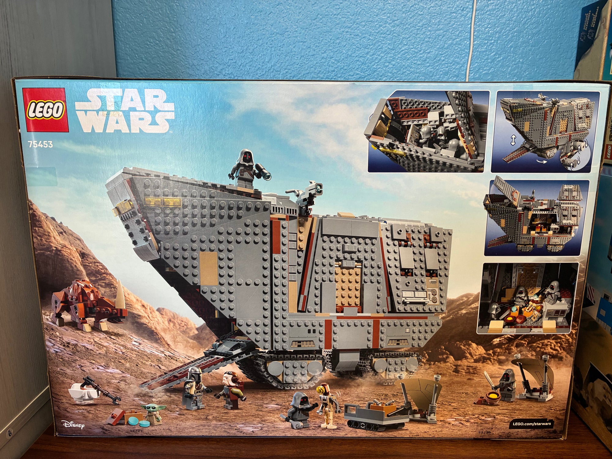 75453 Star Wars Offworld Sandcrawler and Mudhorn - Sealed
