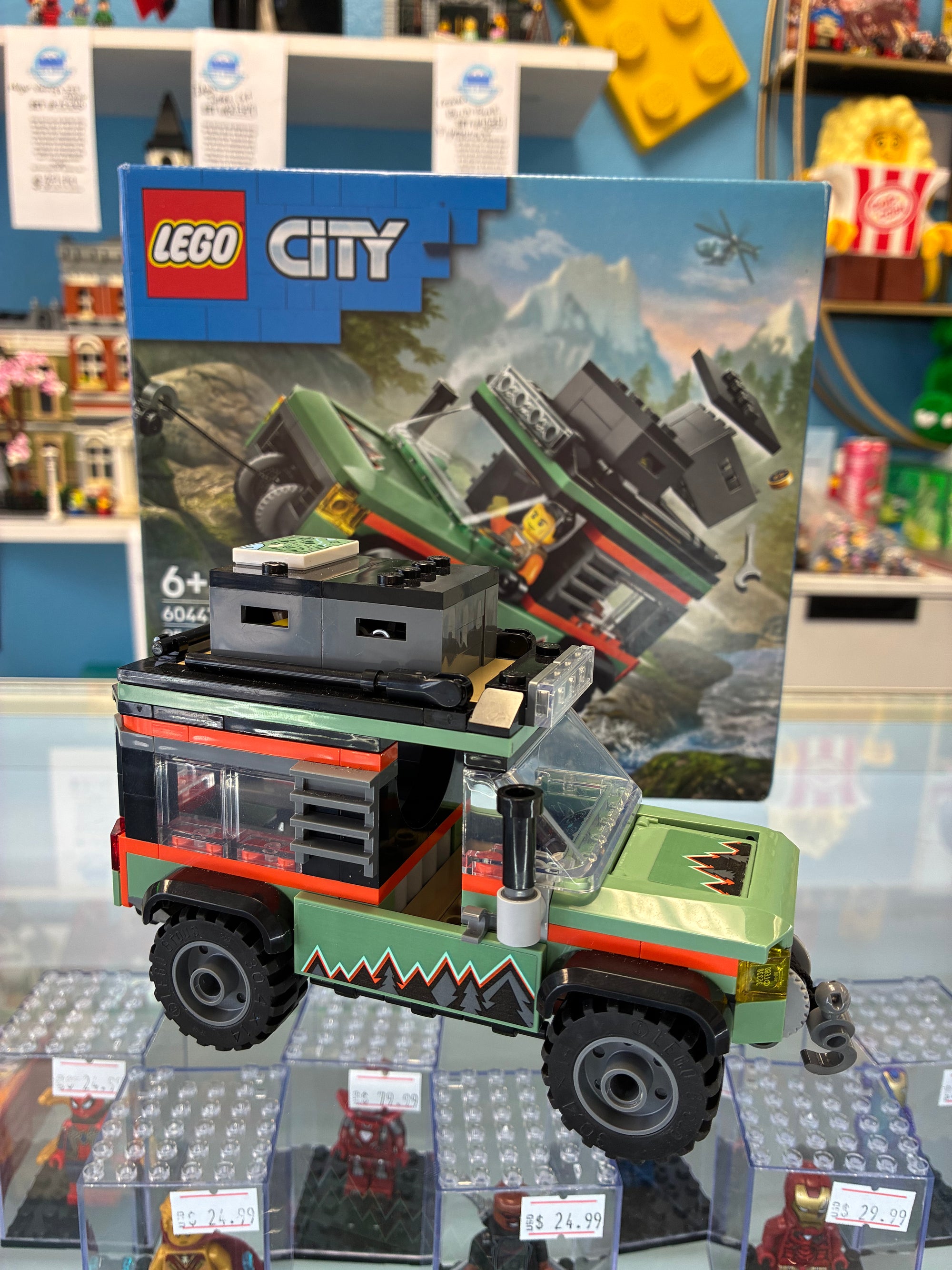 60447 City Off-Road Mountain Truck *MISSING MINIFIG* - Used