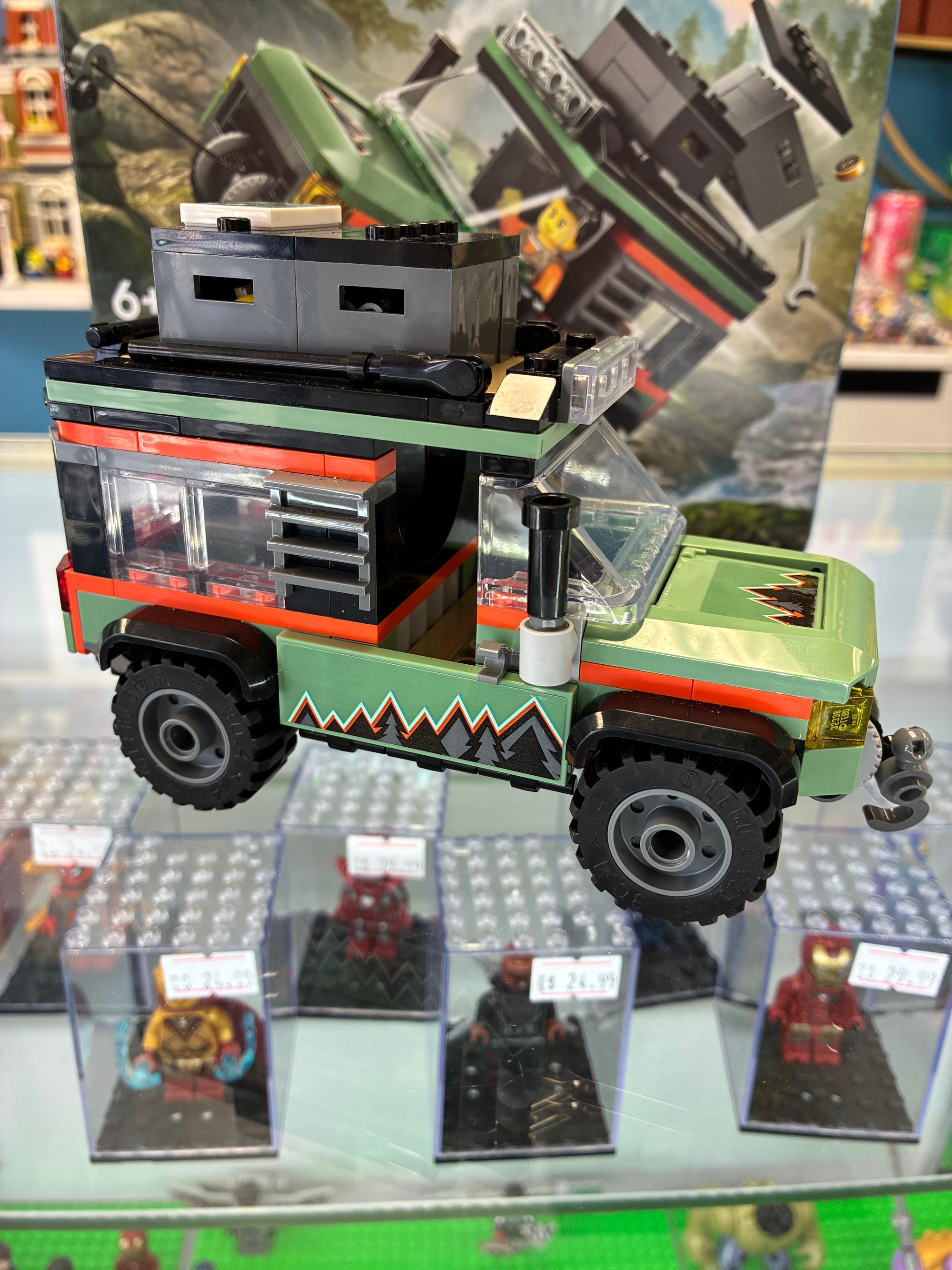 60447 City Off-Road Mountain Truck *MISSING MINIFIG* - Used