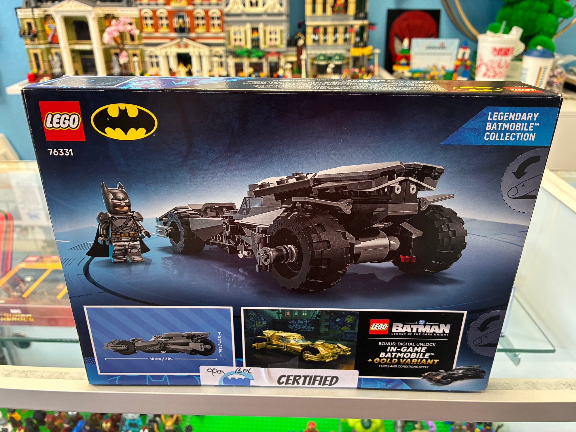 76331 Batman v Superman Batmobile - *OPEN BOX*
