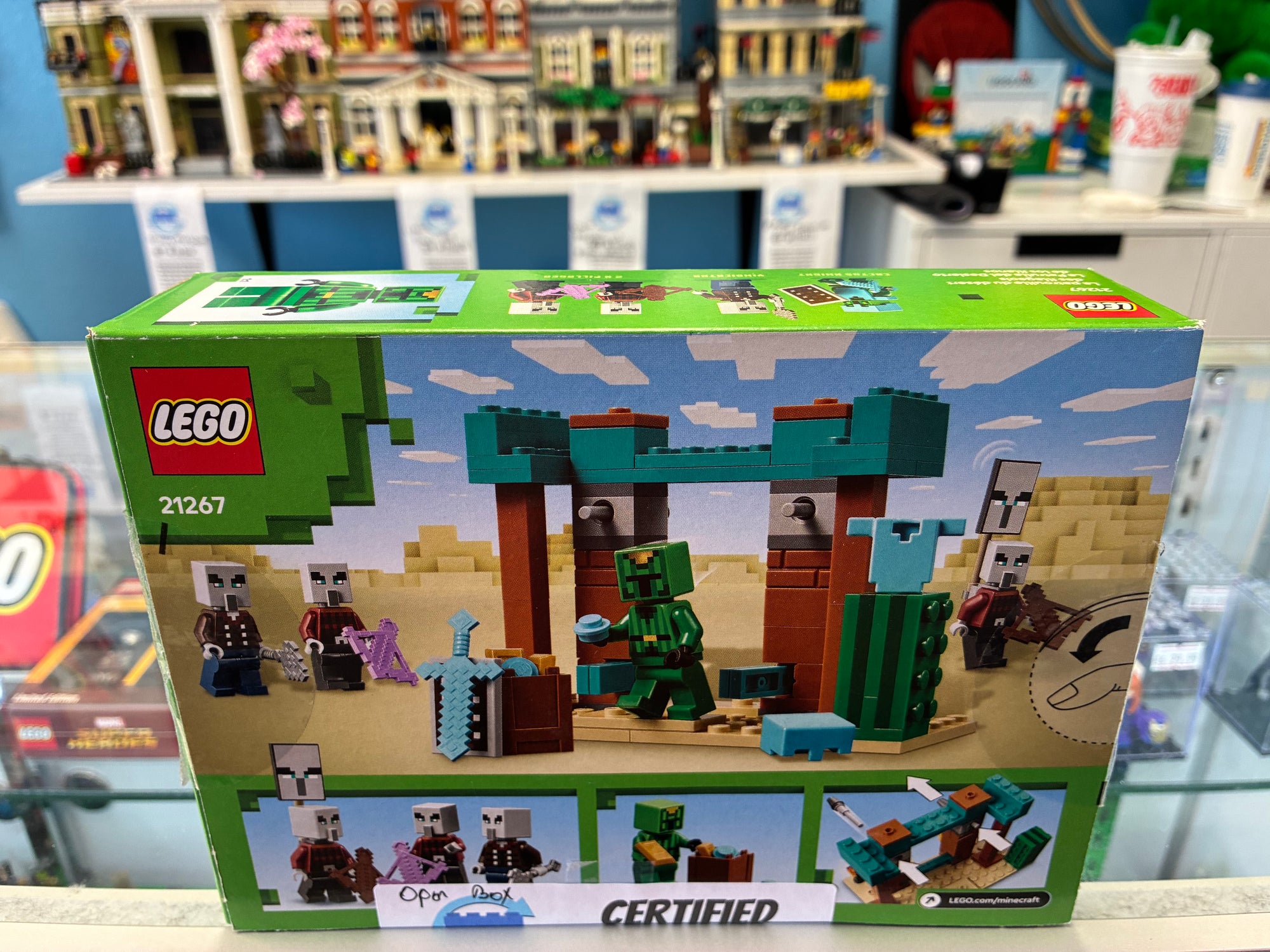 21267 Minecraft The Illager Desert Patrol - *OPEN BOX*