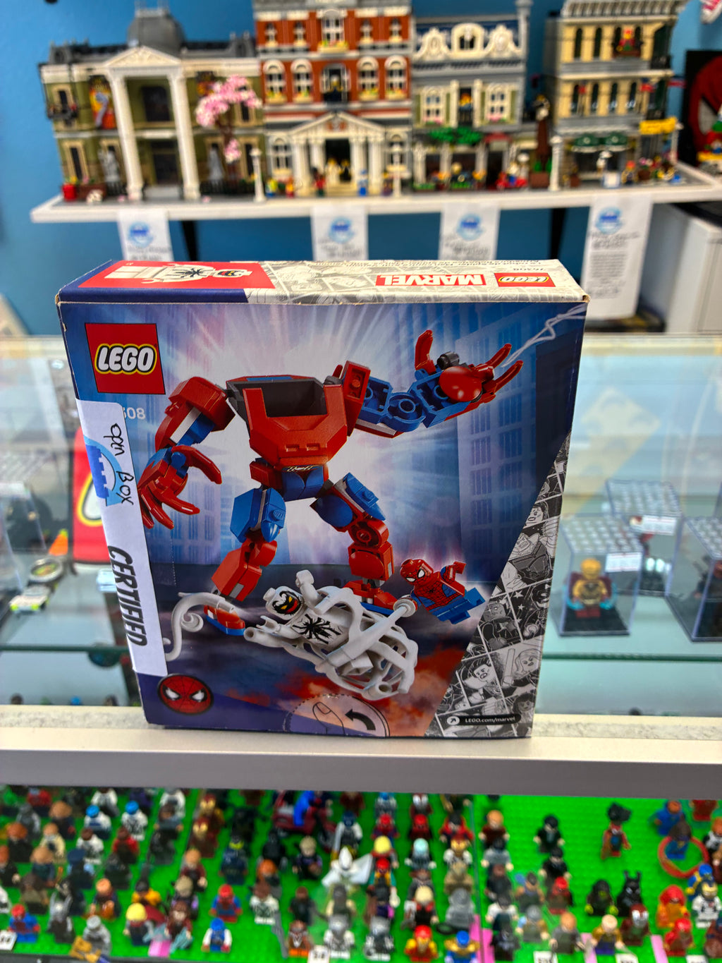 76308 Marvel Spider-Man Mech vs. Anti-Venom- *OPEN BOX*