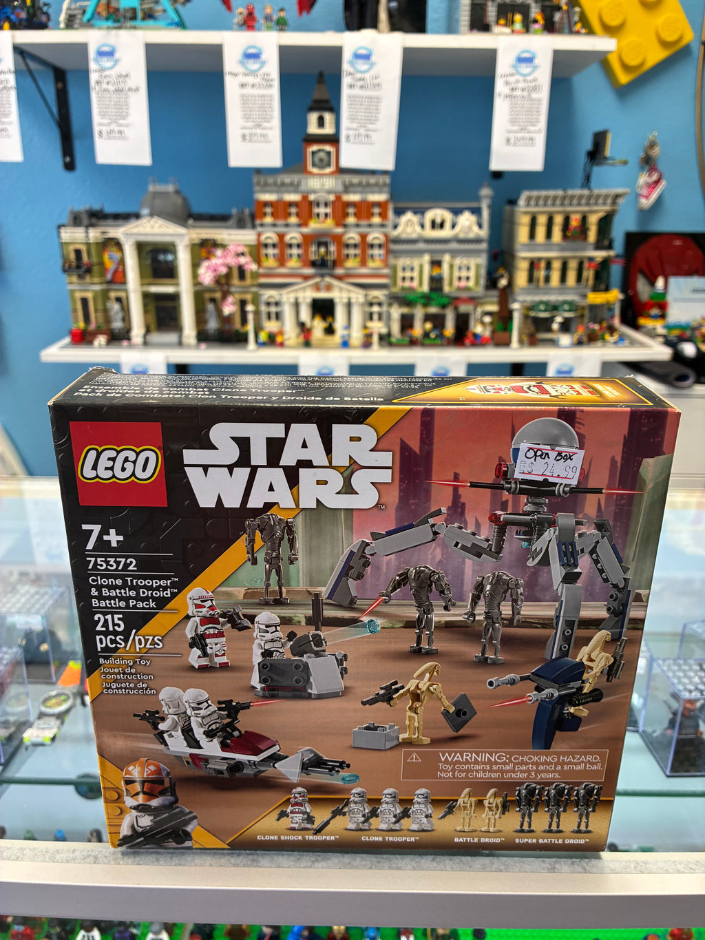 75372 Star Wars Clone Troopers & Battle Droid Battle Pack - *OPEN BOX*