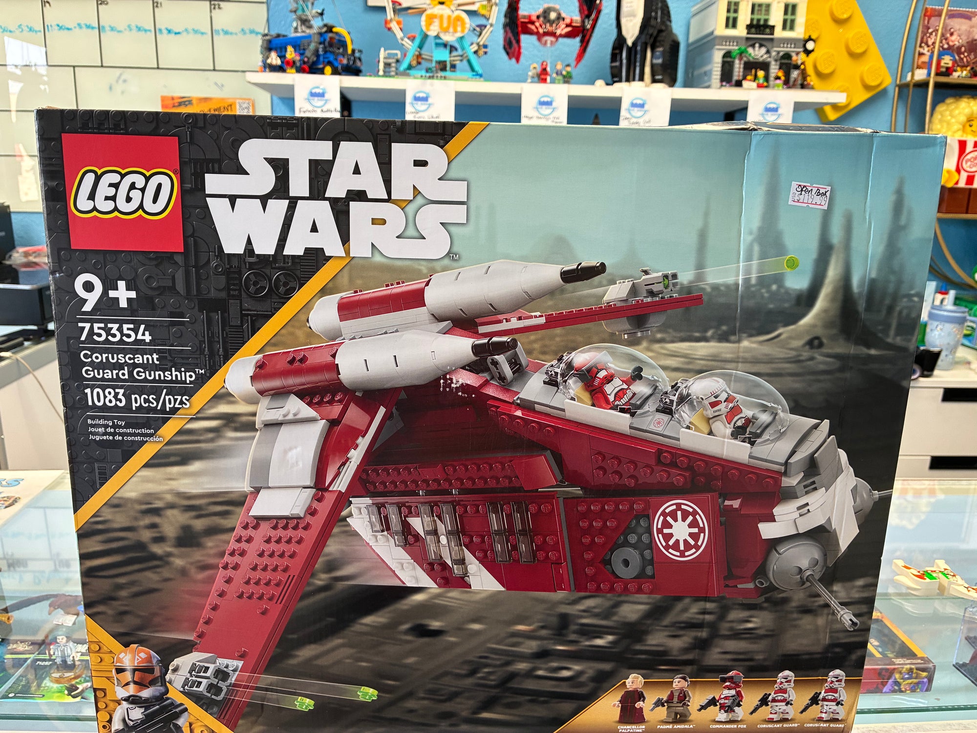 75354 Star Wars Coruscant Guard Gunship - *OPEN BOX*