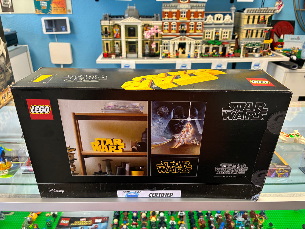 75407 Star Wars Logo - *OPEN BOX*