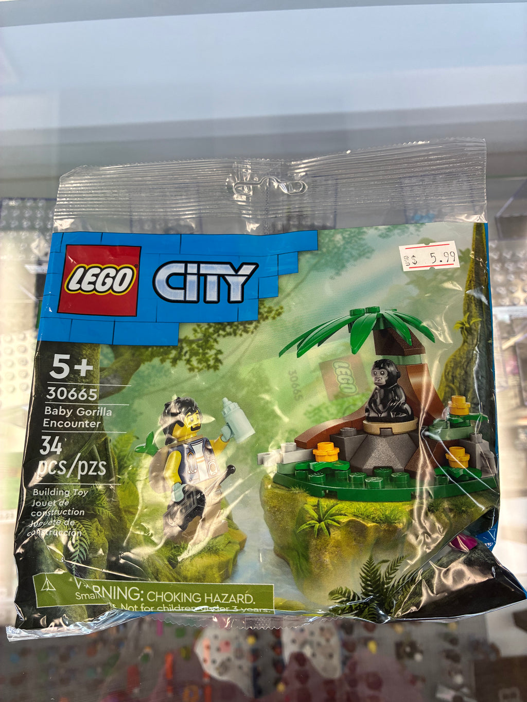 30665 City Baby Gorilla Encounter Polybag - Sealed
