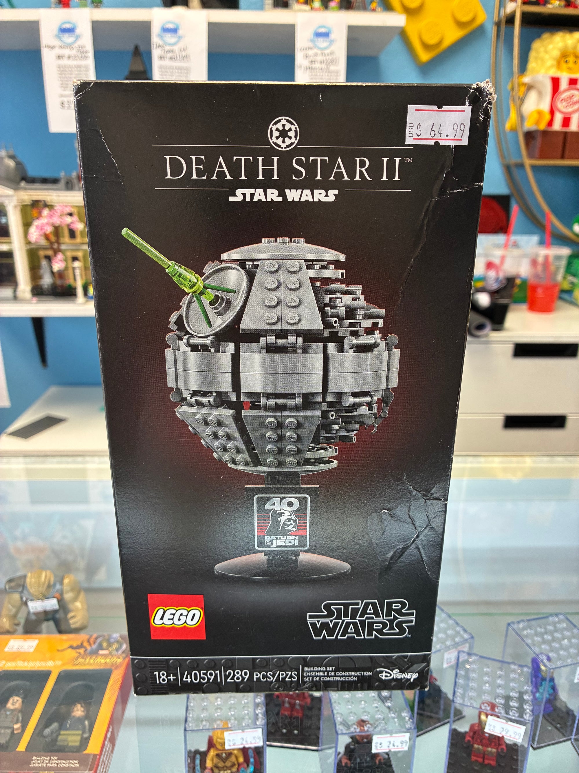 40591 Star Wars Death Star II *BOX DAMAGE* - Sealed