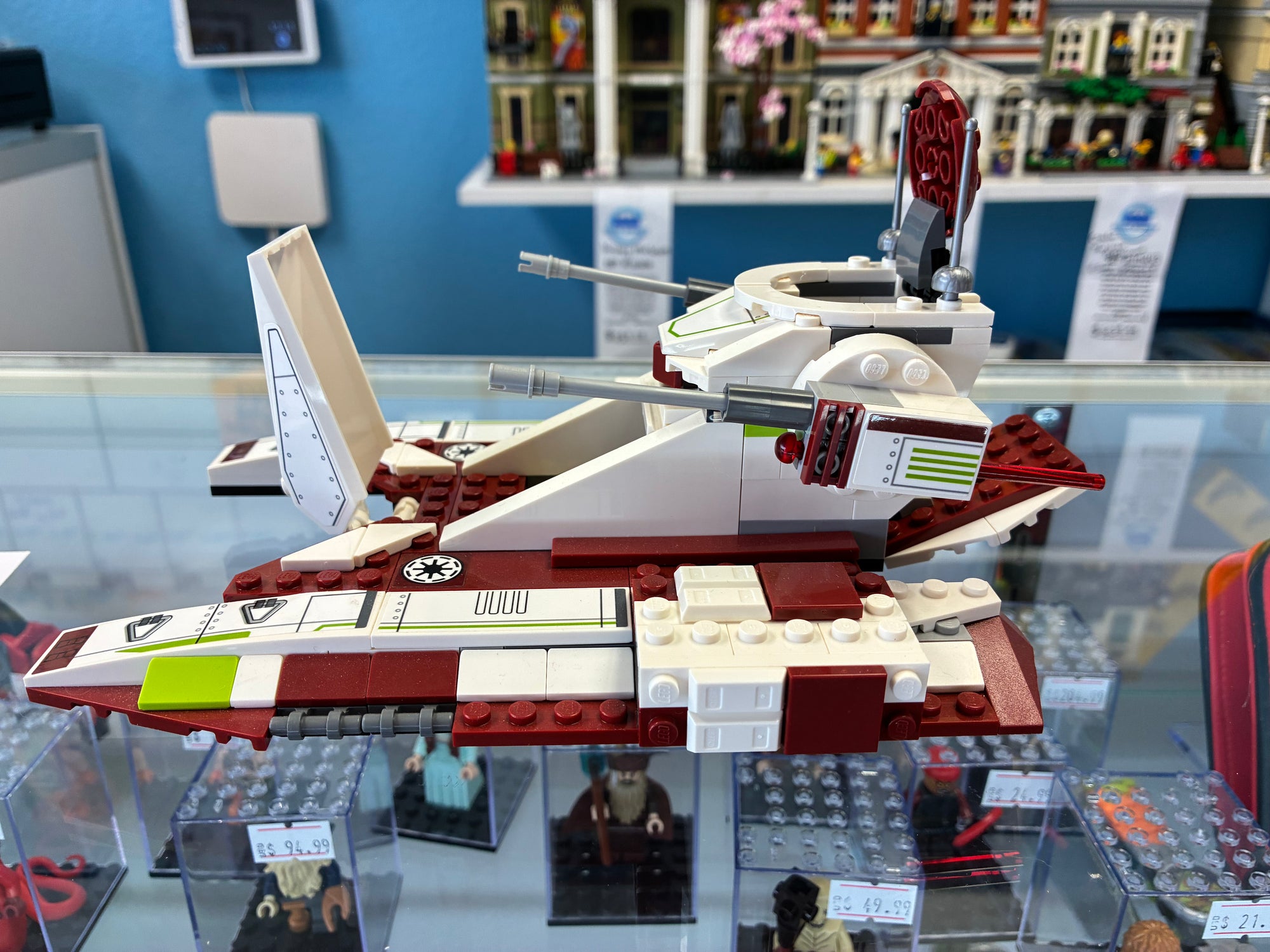 75342 Star Wars Republic Fighter Tank *MISSING 1 FIG* - Used
