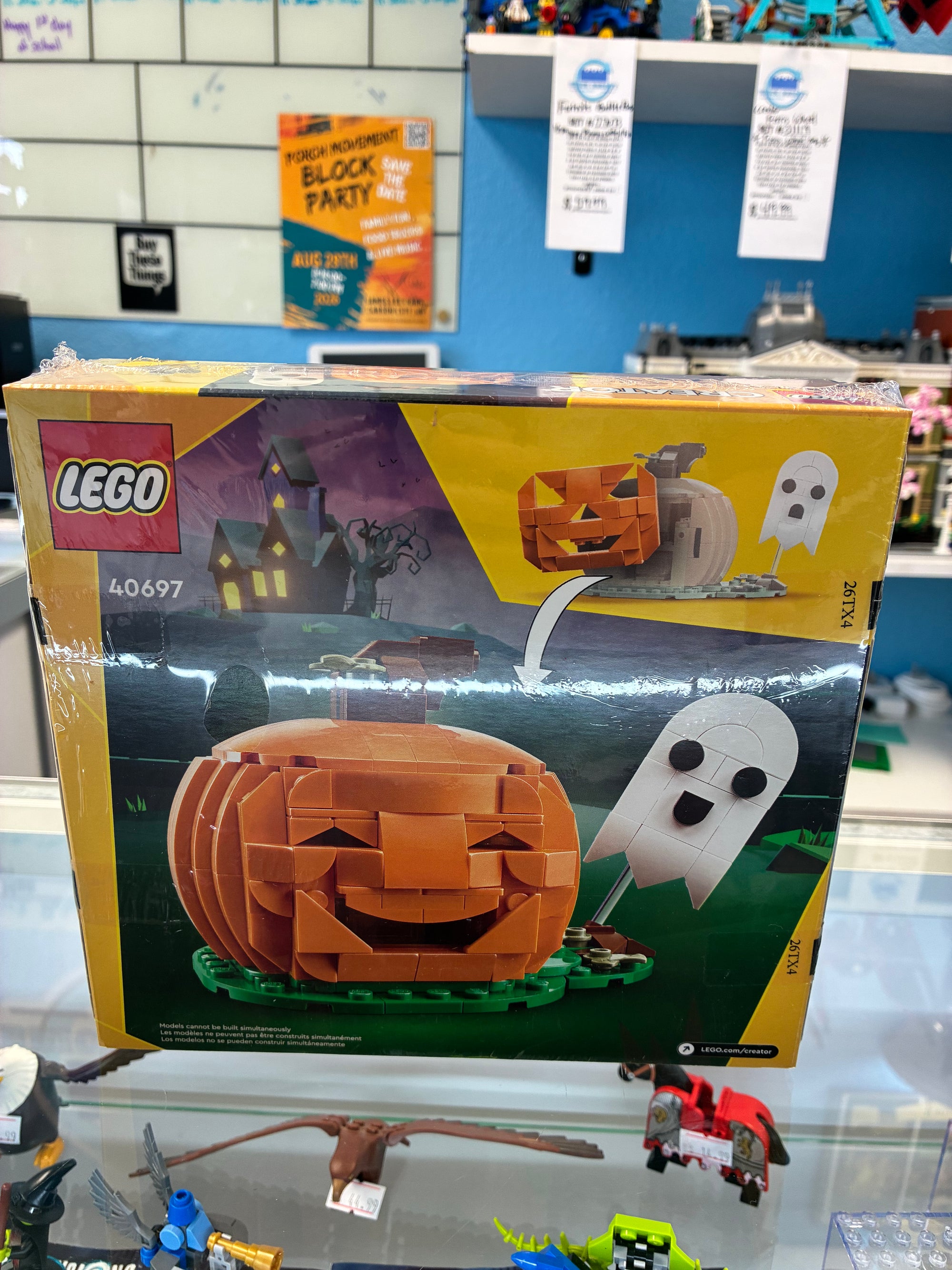 40697 Creator Halloween Pumpkin *ONLY ONE FACE VARIATION* - Certified