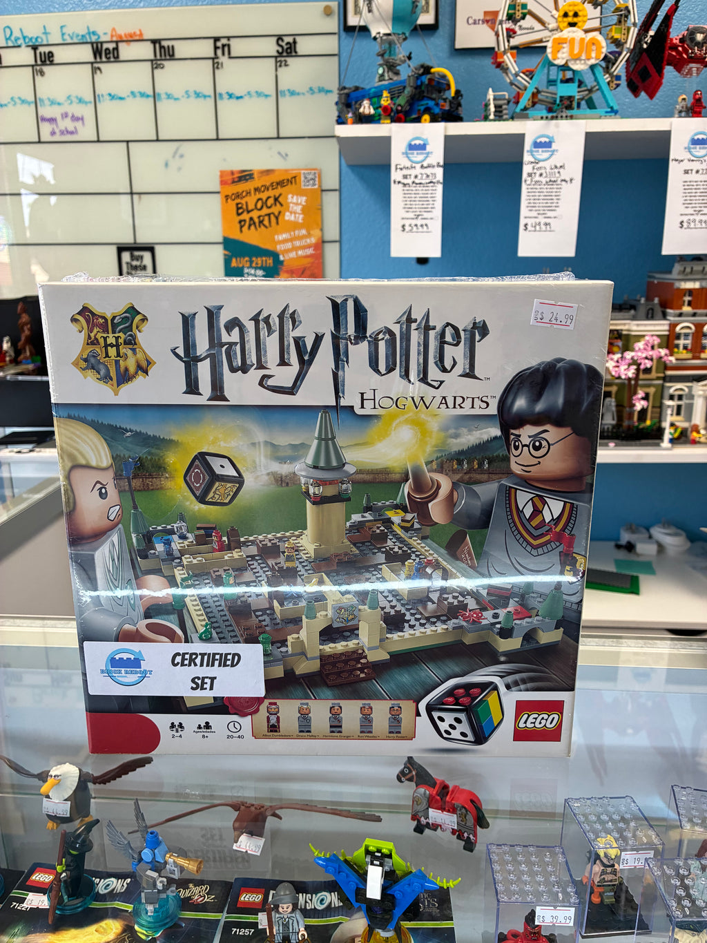 3862 Harry Potter Hogwarts Game - Certified