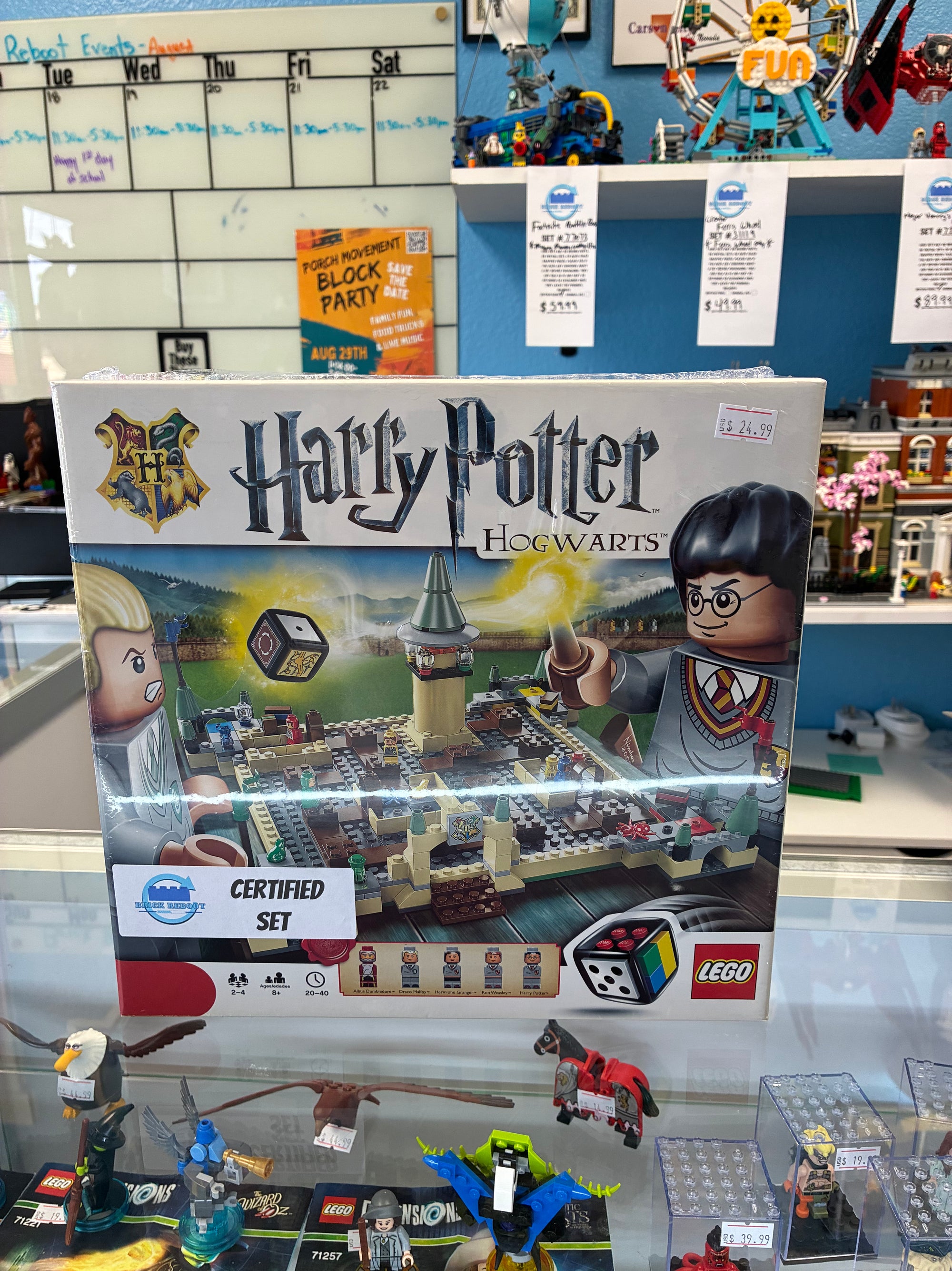 3862 Harry Potter Hogwarts Game - Certified