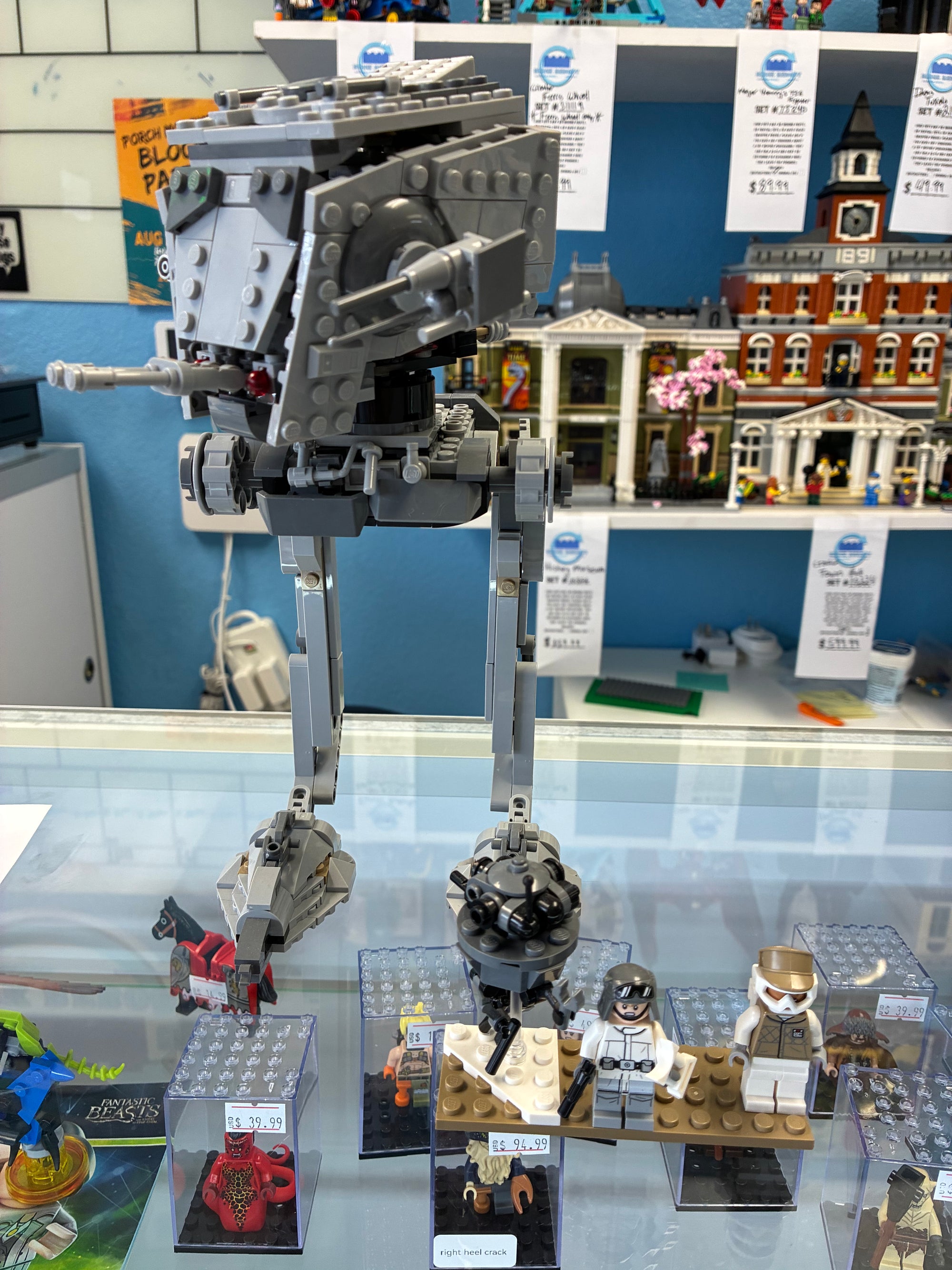 75322 Star Wars AT-ST *MISSING 1 FIG* - Used