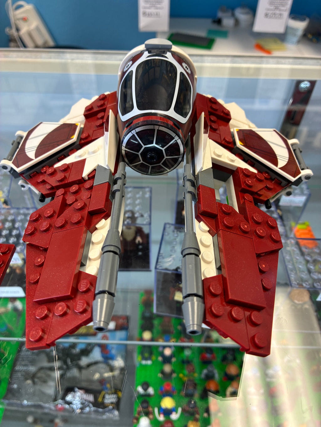 75401 Star Wars Ahsoka’s Jedi Interceptor *MISSING 1 FIG* - Used