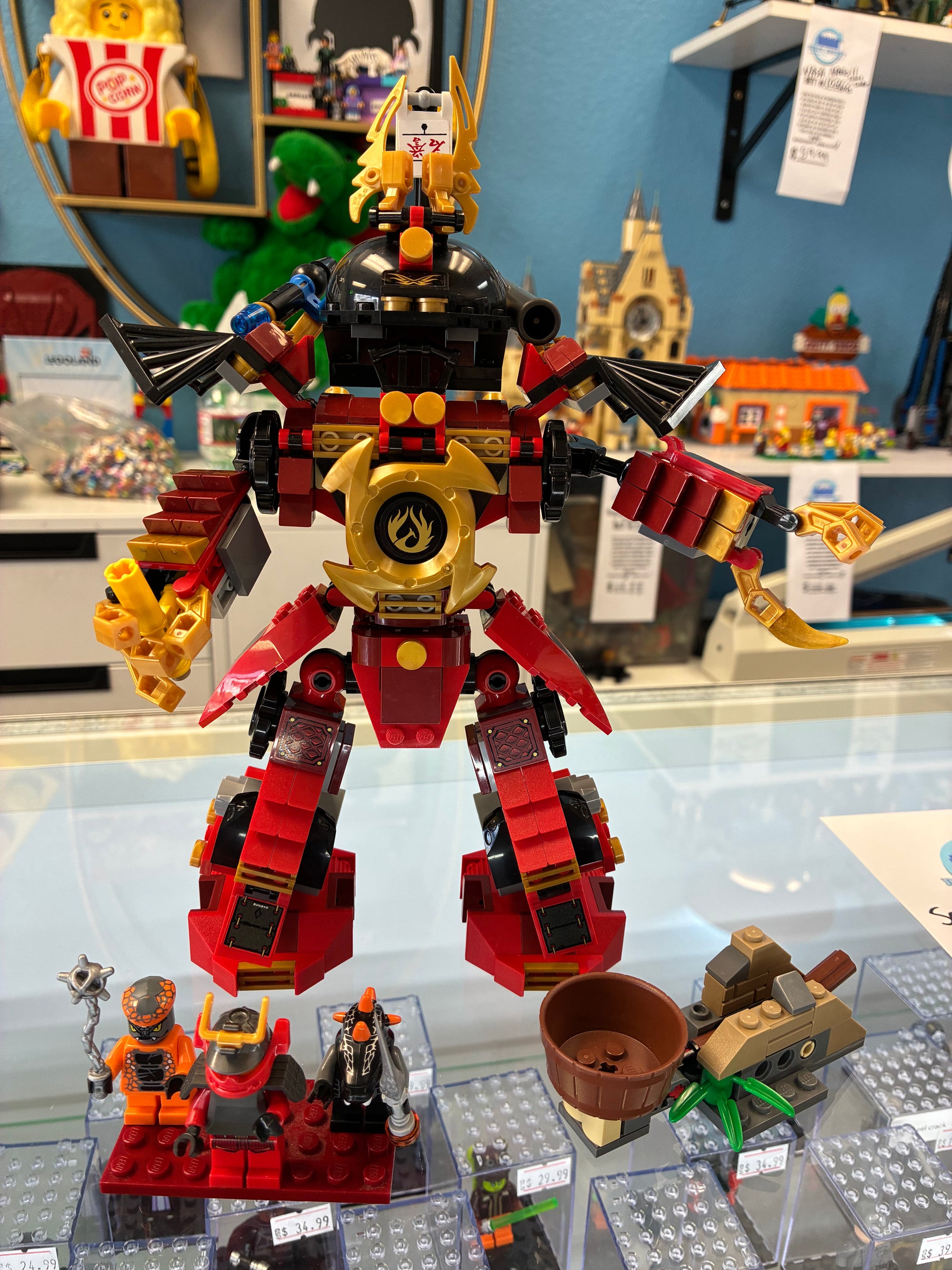 9448 Ninjago Samurai Mech *MISSING SWORD* - Used
