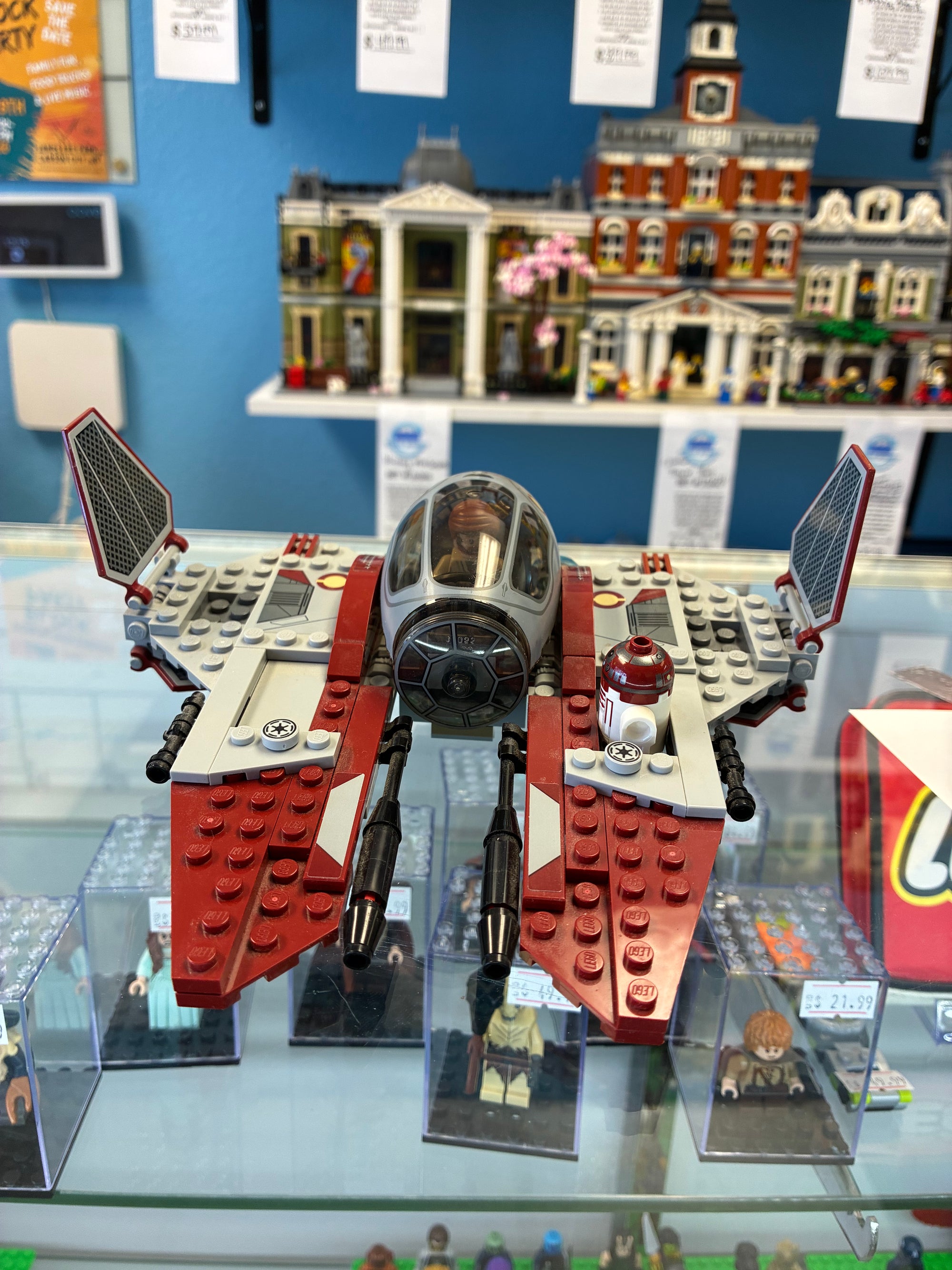 75135 Star Wars Obi-WAN’s Jedi Interceptor- Used