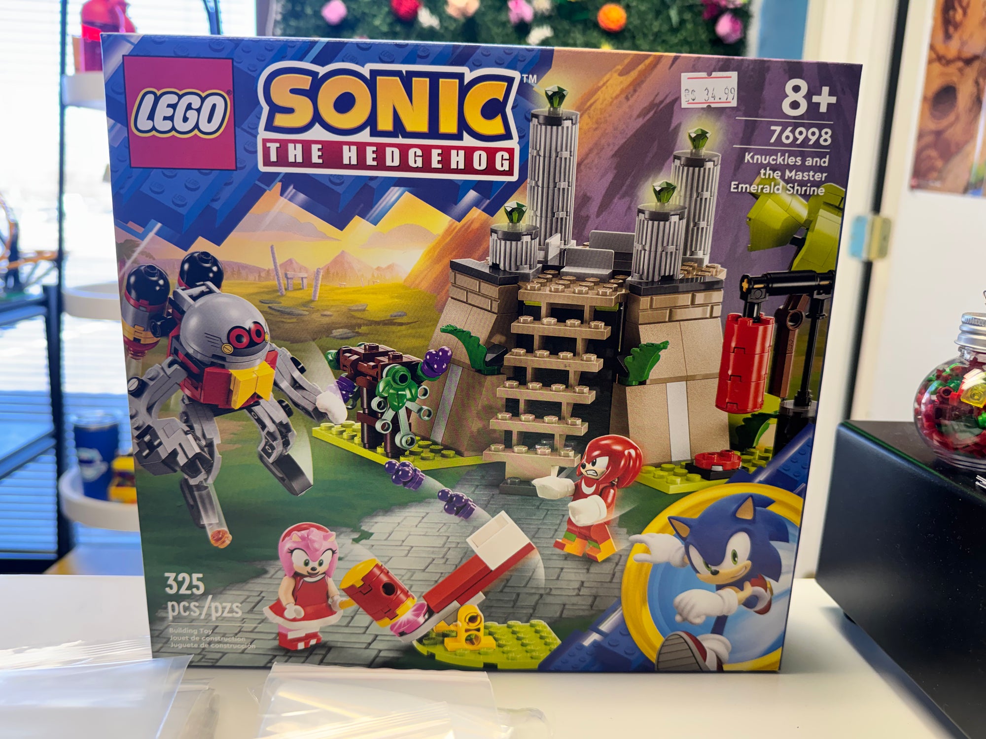 76998 Knuckles and The Master Emerald Shrine - Sealed
