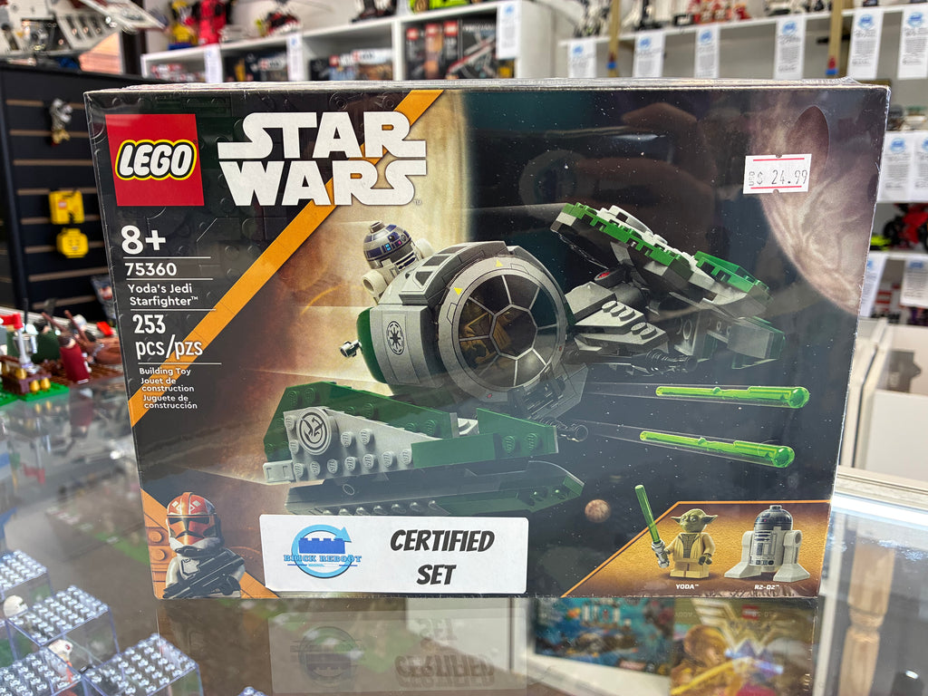 75360 Star Wars Yoda’s Jedi Starfighter - Certified