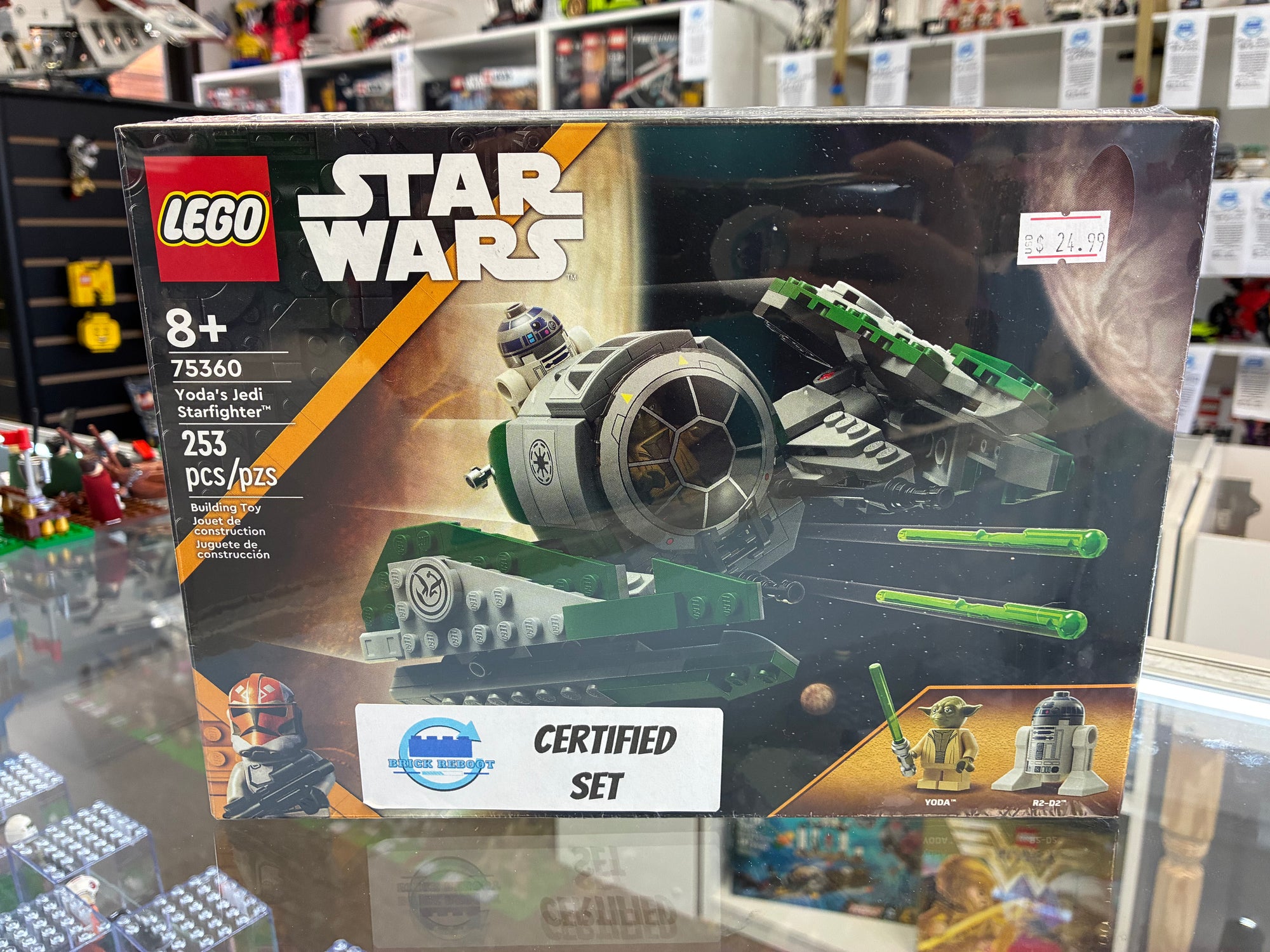 75360 Star Wars Yoda’s Jedi Starfighter - Certified