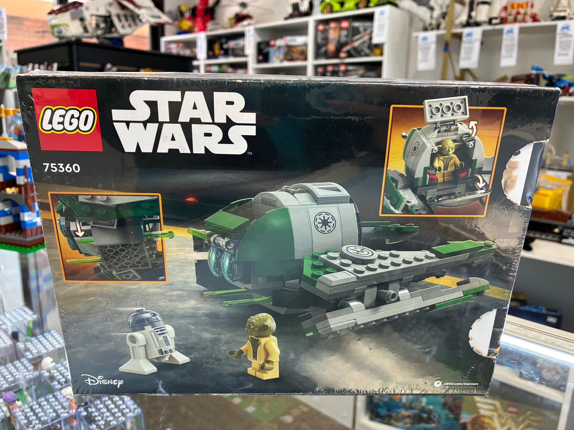 75360 Star Wars Yoda’s Jedi Starfighter - Certified