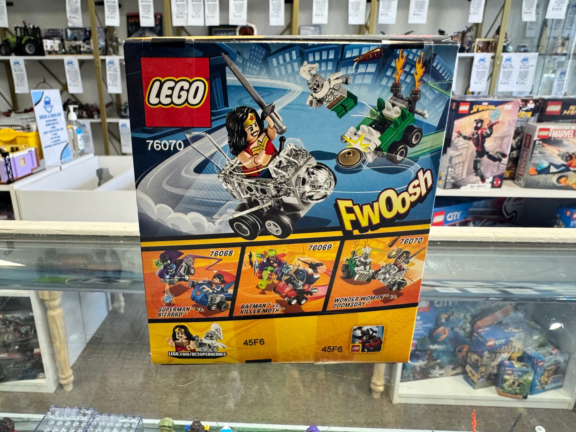 76070 Mighty Micros Wonder Woman Vs. Doomsday - Sealed