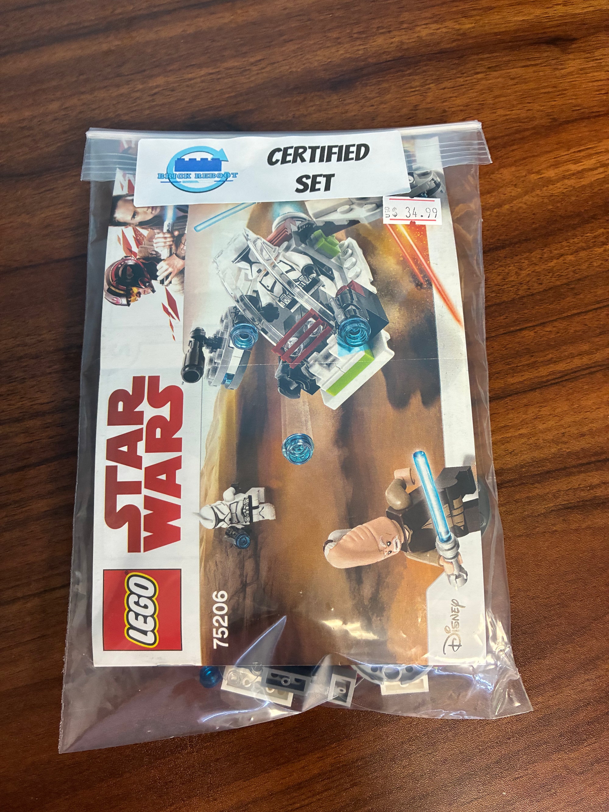 75206 Star Wars Jedi and Clone Troopers Battle Pack - Certified