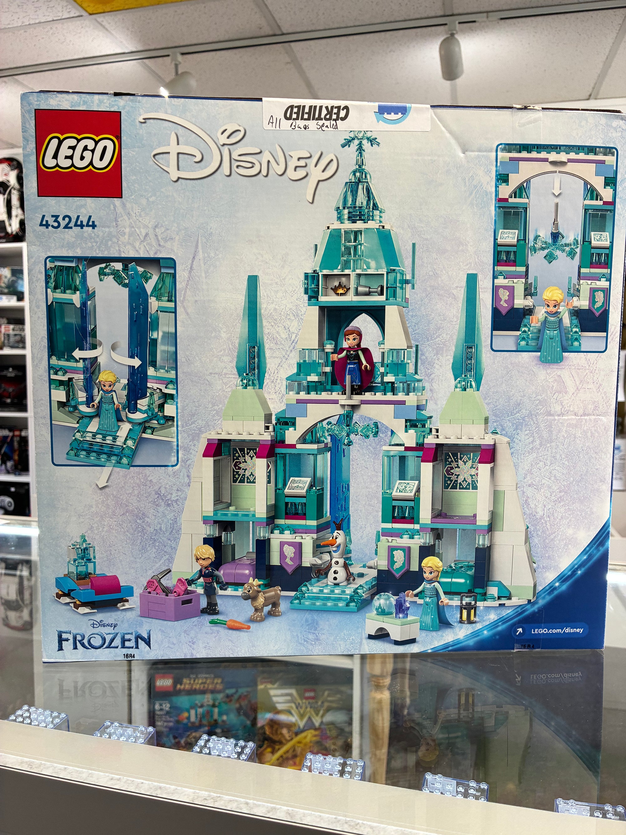 43244 Disney Elsa’s Ice Palace *Open Box *