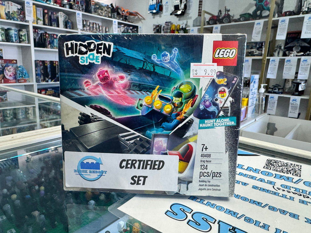 40408 Hidden Side Drag Racer - Certified